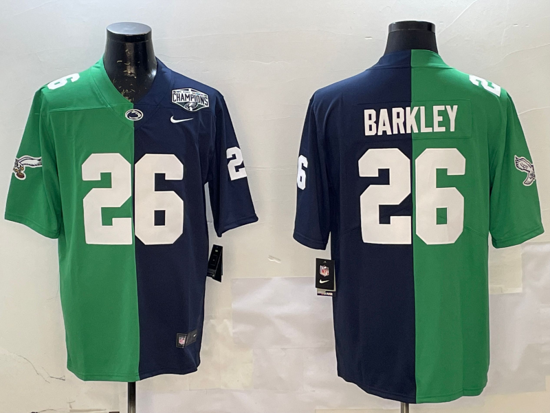 Men 2026 Philadelphia Eagles #26 Barkley green Nike Limited NFL Jersey 0920017->philadelphia eagles->NFL Jersey